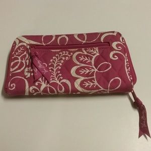 Vera Bradley Zipper Wristlet Wallet